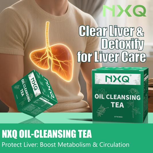 【NXQ】OIL-CLEANSING TEA：Enhances liver function and makes staying up late less scary