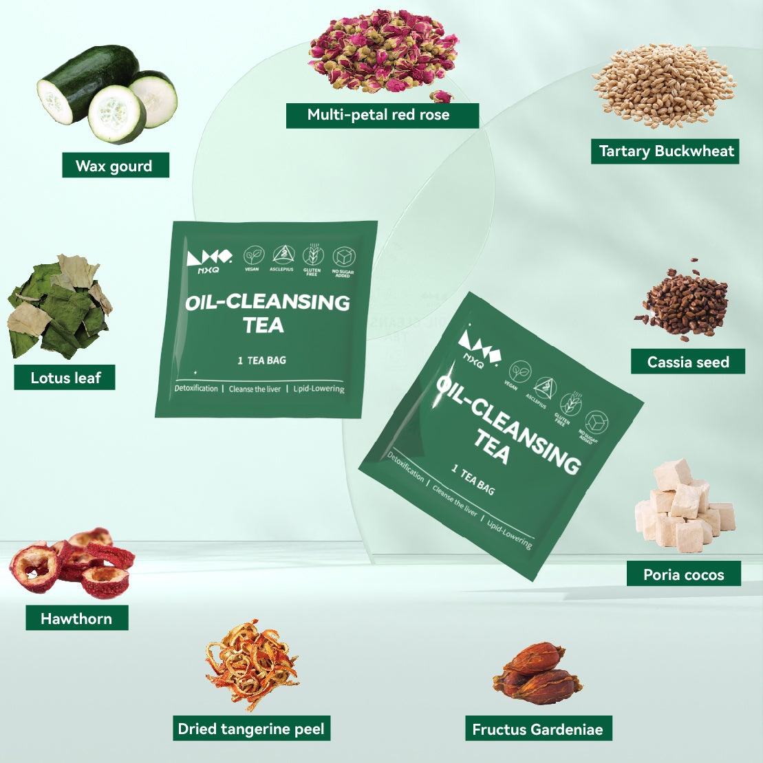 【NXQ】OIL-CLEANSING TEA：Keep Your Lungs Clean